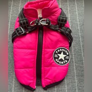 Hot Pink Dog Vest 🐶🐾